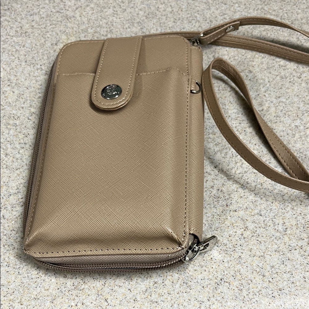 Source Unknown Chic Beige Crossbody Bag